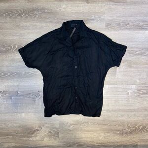 ASOS Oversized Viscose Batwing Sleeve Shirt